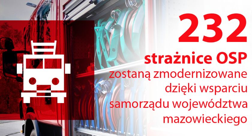 Przasnyskie Strażnice OSP zostaną zmodernizowane