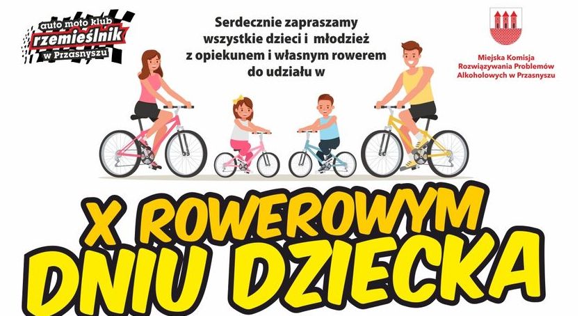 X Rowerowy Dzień Dziecka - zaproszenie