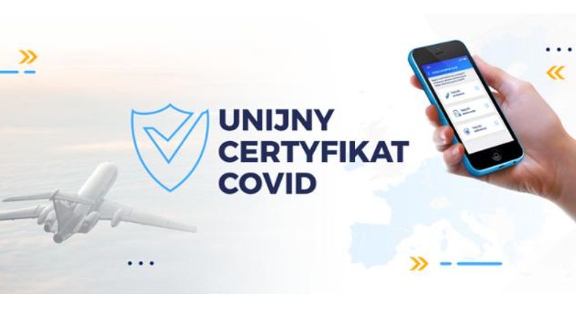 Podróż po Europie tylko z Unijnym Certyfikatem COVID