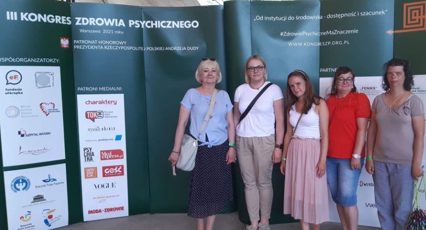 Przasnyszanie na III Kongresie Zdrowia Psychicznego w Warszawie.