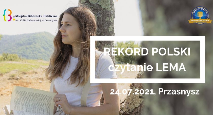 Dołącz do największej liczby osób czytających Lema. Pobij z Nami Rekord Polski