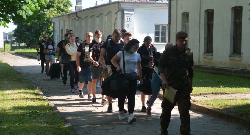 Uczniowie w szeregach terytorialsów