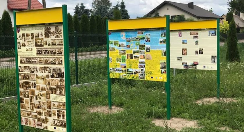 Tablice i remont świetlicy wiejskiej w Bartnikach