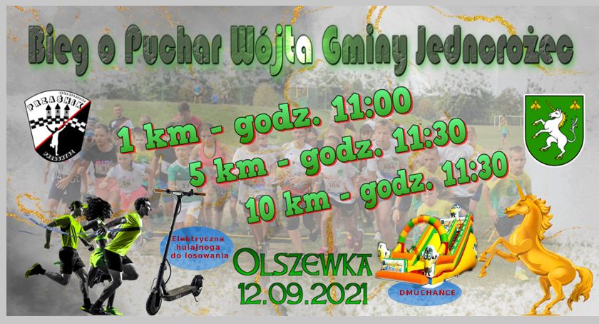 Bieg o puchar Wójta Gminy Jednorożec
