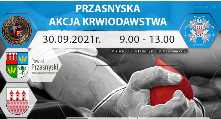 Przasnyska Akcja Krwiodawstwa już w czwartek