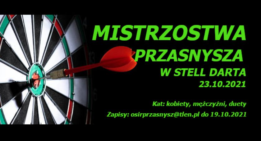 Mistrzostwa Przasnysza w DARTA - zaproszenie