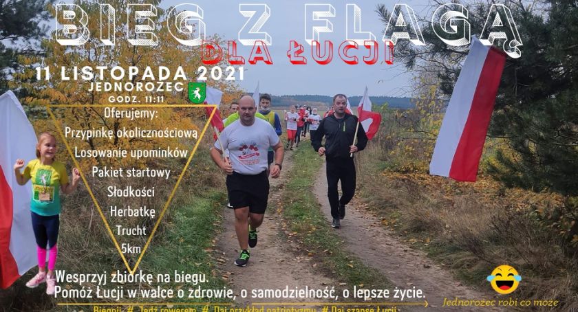 Pobiegnij z Flagą dla Łucji