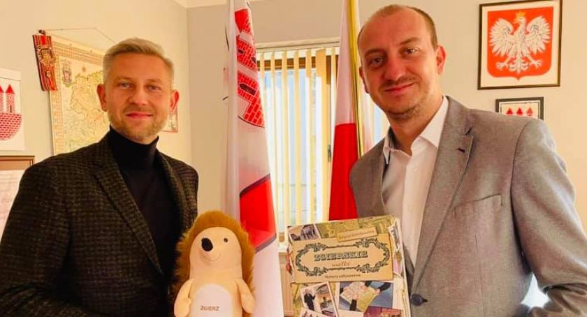 Prezydent Zgierza Przemyslaw Staniszewski z wizytą studyjną w Mieście Przasnysz