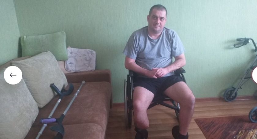 Zmagał się z przewlekłym zapaleniem szpiku kości. Nasz mieszkaniec teraz zbiera na protezę podudzia