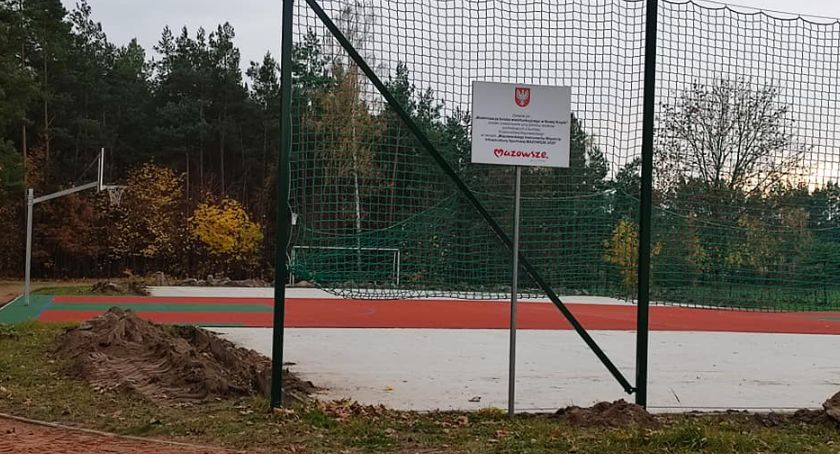 Modernizacja boiska wielofunkcyjnego w Nowej Krępie – etap II