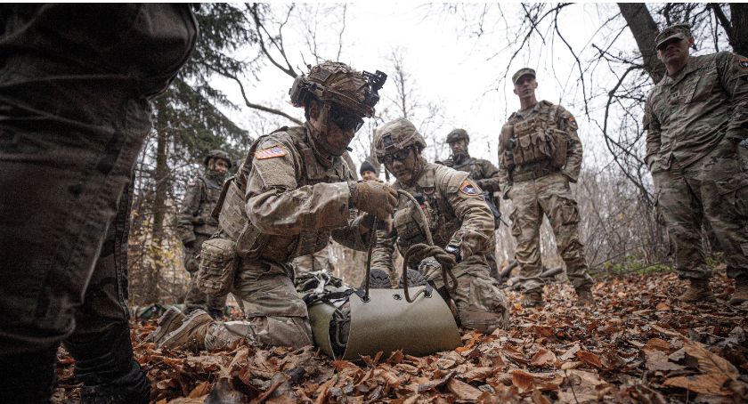 Mazowieccy terytorialsi ćwiczą z US ARMY