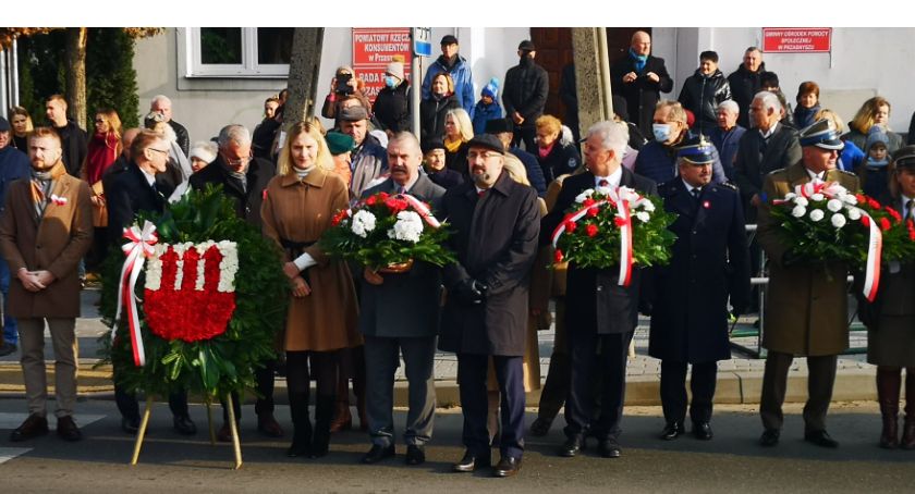 11 listopada Przasnyszanie uczcili 103. rocznicę odrodzenia polskiej państwowości!