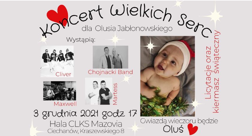 Koncert Wielkich Serc dla Olusia
