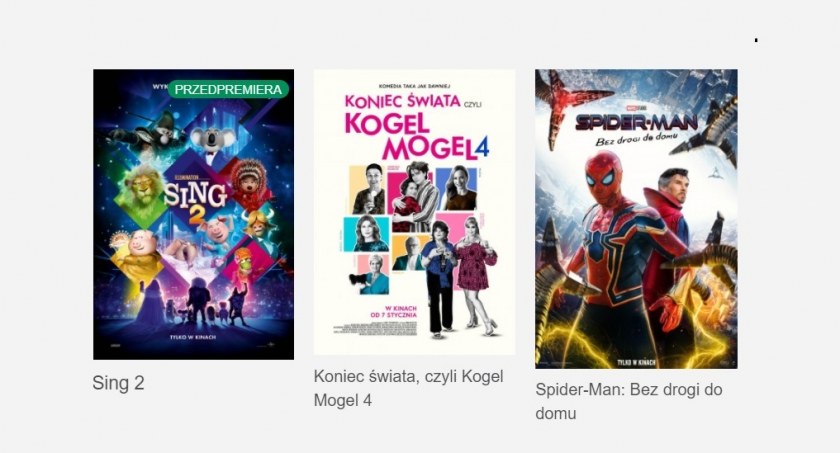 Kolejne hity w przasnyskim Kinie [Repertuar]