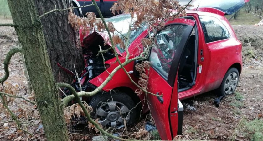 Poważny wypadek u sąsiadów. Cztery osoby trafiły do szpitala
