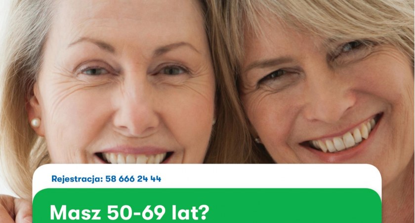 Masz 50-69 lat? Przyjdź na bezpłatne badanie