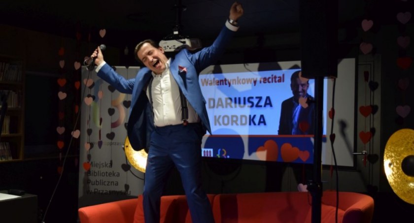 Walentynkowy recital Dariusza Kordka - relacja MBP