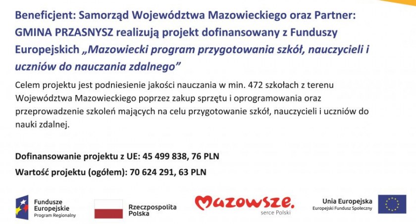 Unijne wsparcie dla szkoły z Nowej Krępy