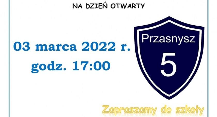 Już 3 marca dzień otwarty w SP nr 5!