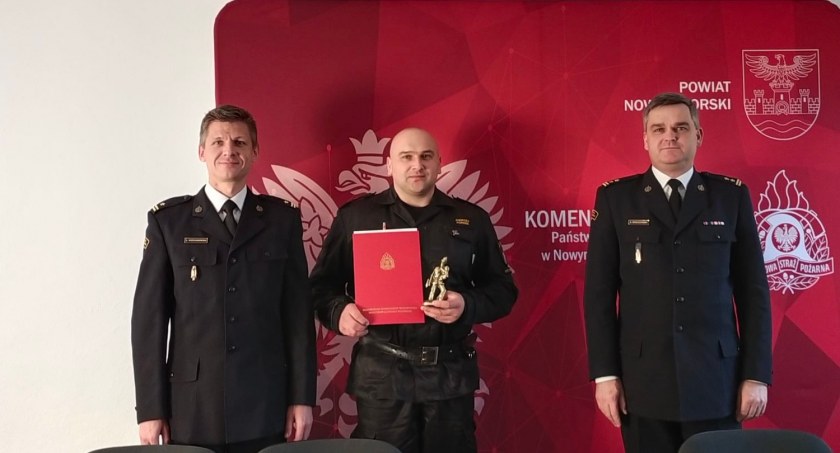 Pochodzący z Obręba, w gm. Przasnysz - Andrzej Kordek Strażakiem Roku 2021