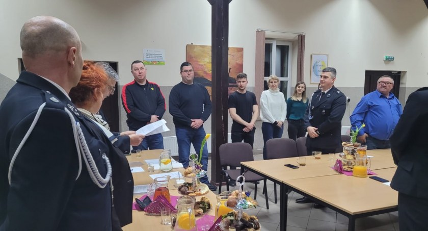 Nowi ochotnicy wstąpili w szeregi OSP Bogate