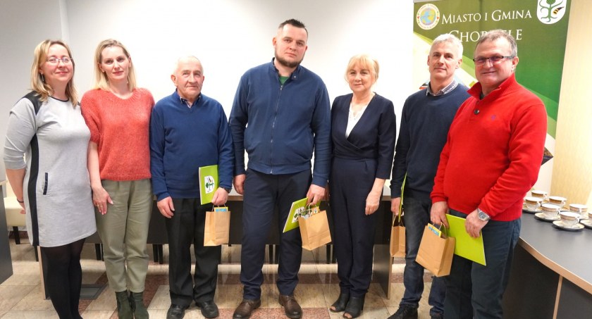 Burmistrz Beata Szczepankowska spotkała się z przedstawicielami OSP z terenu Miasta i Gminy Chorzele 
