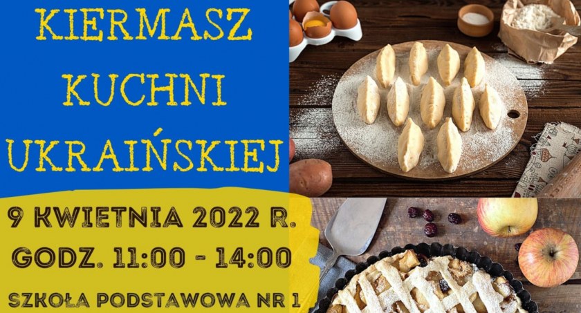 Kiermasz kuchni ukraińskiej