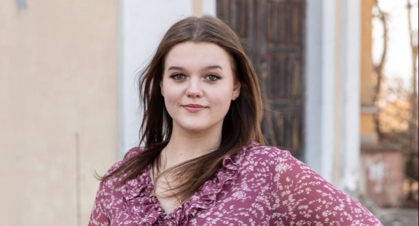Gabrysia Borkowska, uczennica przasnyskiego KENa, wystąpiła w reportażu TVN