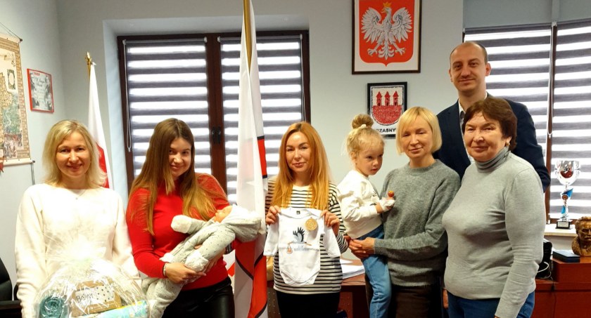 Девід (Dawid) - jest pierwszym dzieckiem narodowości ukraińskiej urodzonym w Przasnyszu