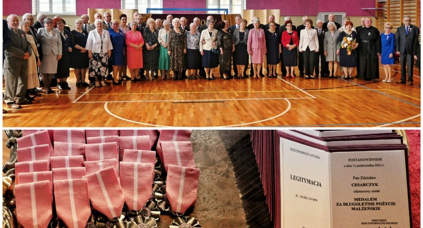 26 przasnyskich par obchodziło jubileusz Złotych Godów