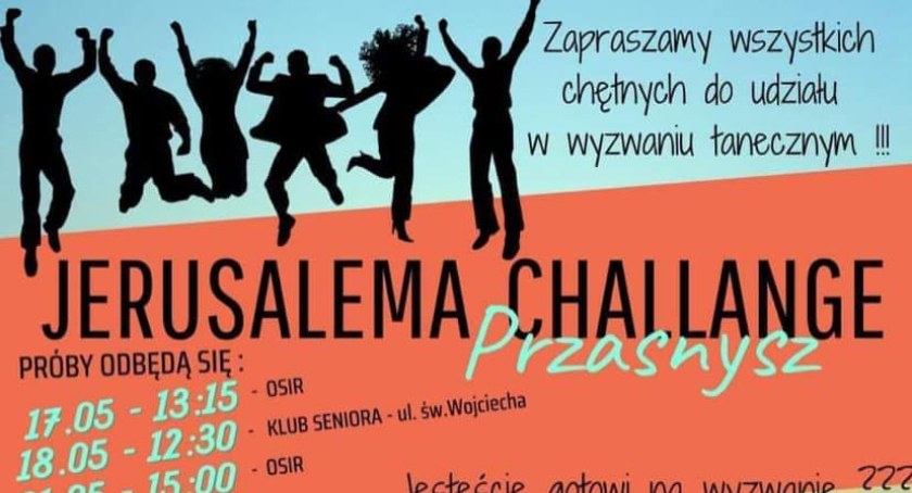 Zatańcz z nami Jerusalema Challange i pobijmy rekord