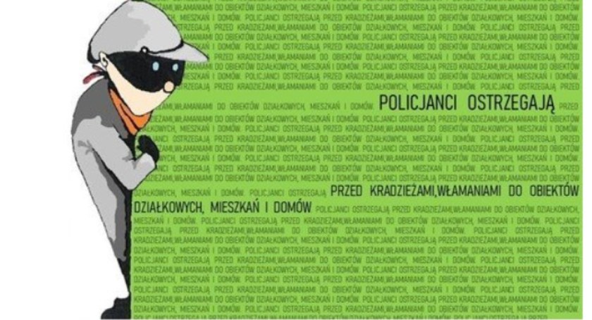 Mazowiecka Policja ostrzega! przed kradzieżami i włamaniami