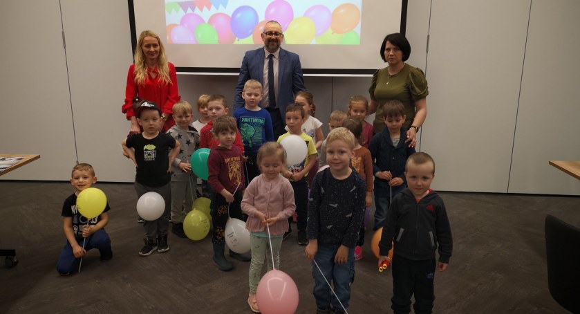 Dzień dziecka w Starostwie Powiatowym w Przasnyszu