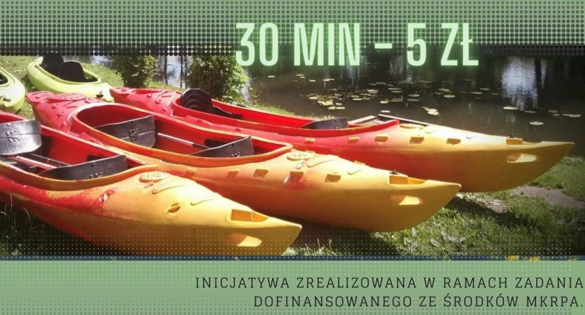Burmistrz zaprasza na kajaki