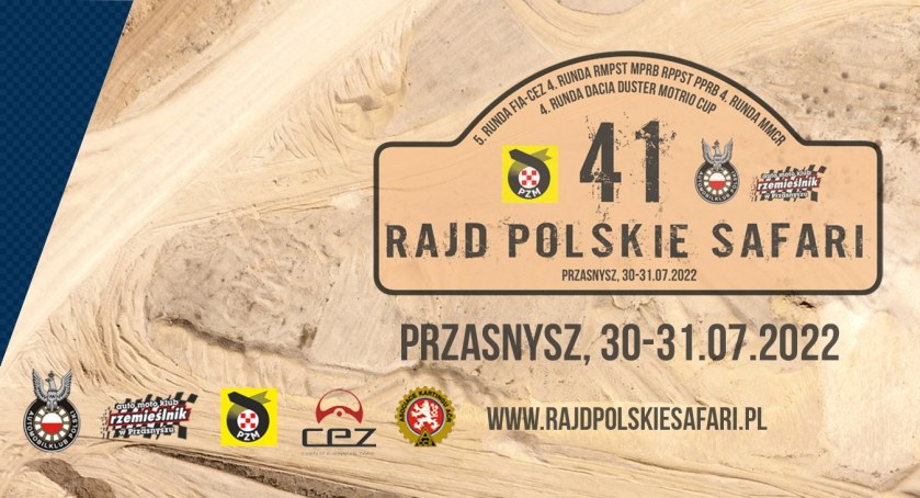 41. Rajd Polskie Safari 2022 już w lipcu