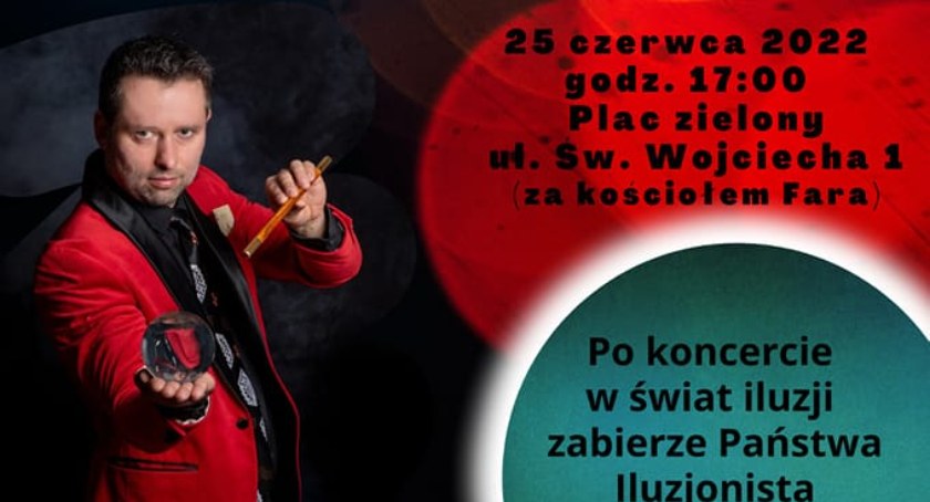 Kameralny koncert z iluzją w tle - zaproszenie