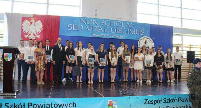 Zakończenie roku w Zespole Szkół Powiatowych w Przasnyszu