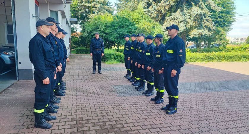 Ostatni dzień służby mł.kpt. Damiana Koźlikowskiego w przasnyskiej Jednostce