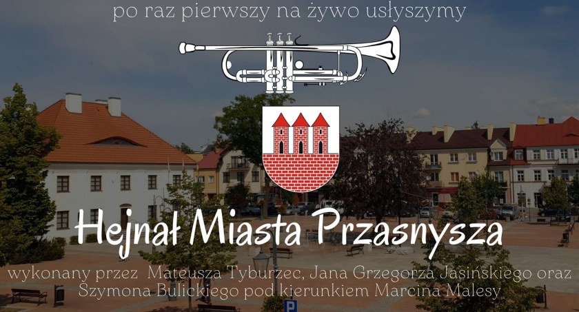 Hejnał Miasta Przasnysza po raz pierwszy wybrzmi z okien Muzeum