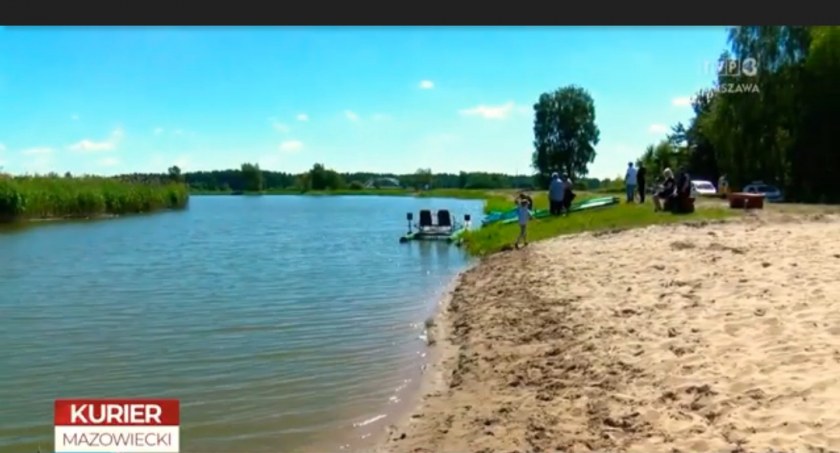 TVP3: Zalew w Chorzelach przygotowany dla mieszkańców do wypoczynku i rekreacji [wideo]