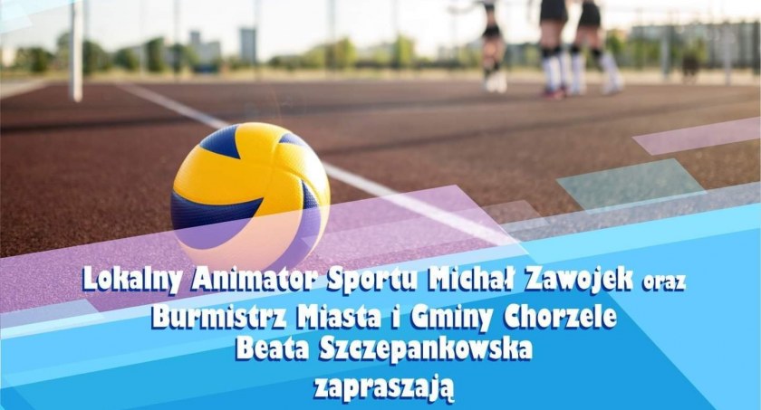 Turniej Piłki Plażowej w Chorzelach - zgłoszenia