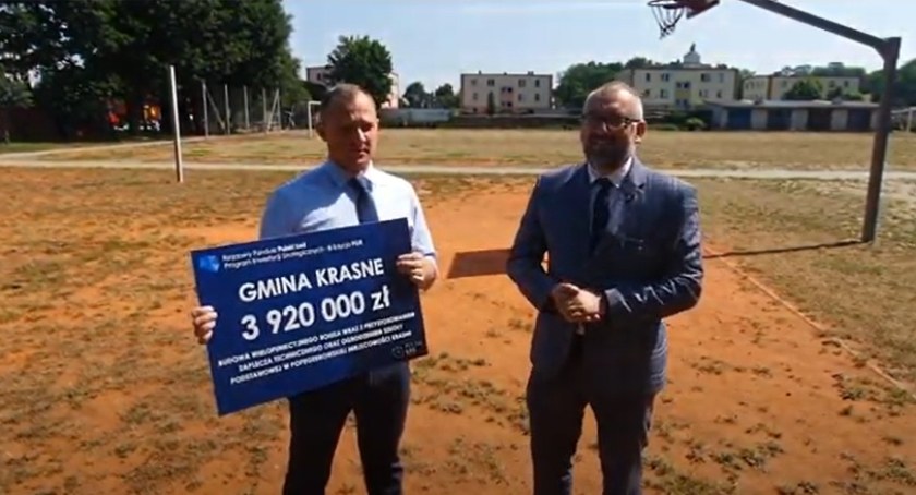 Gmina Krasne otrzyma 4 mln zł od rządu na boisko przy szkole