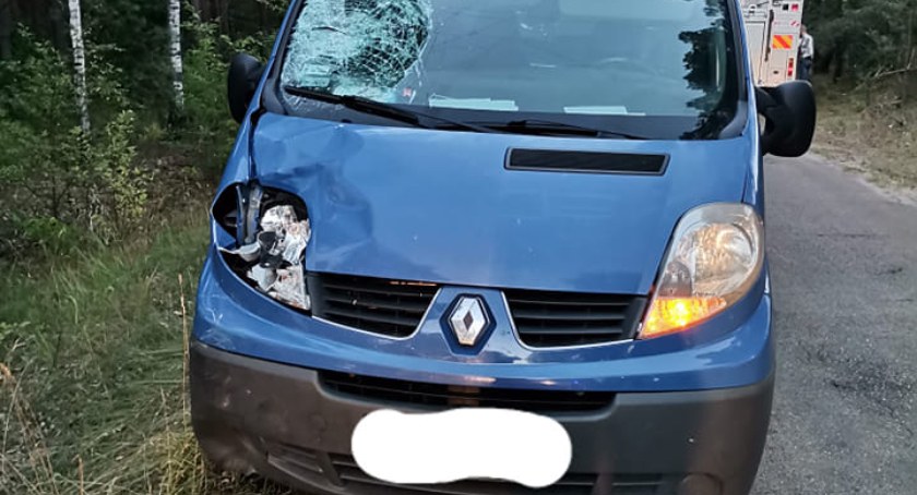 Śmiertelne potrącenie rowerzysty w Dynaku
