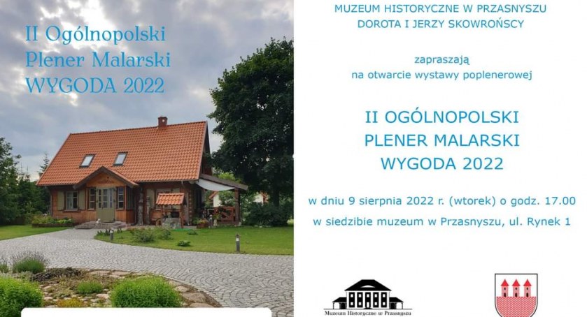 Wernisaż wystawy poplenerowej w Muzeum Historycznym w Przasnyszu 