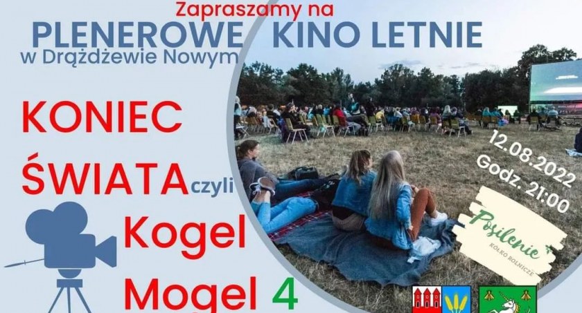 Koniec świata, czyli Kogel Mogel 4 w plenerowym kinie letnim