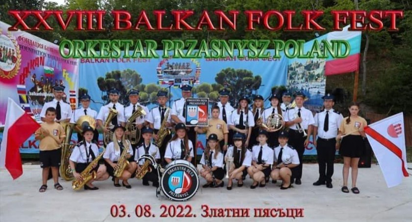 OSP Przasnysz na Festiwalu w Bułgarii 