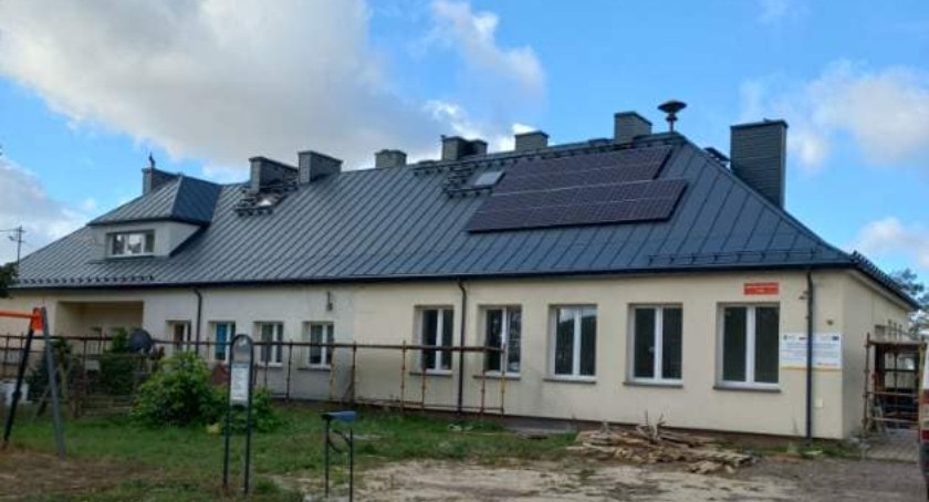 Trwają prace budowlane w Świetlicy Wiejskiej w Szli