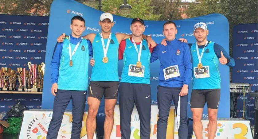 mł.kpt. Rafał Smoliński reprezentował Przasnysz w XXVII Mistrzostwach Polski Strażaków PSP w Biegu Ulicznym
