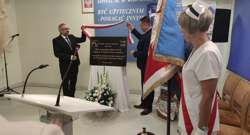 Uroczyste obchody XX-lecia szpitala przy ul. Sadowej w Przasnyszu