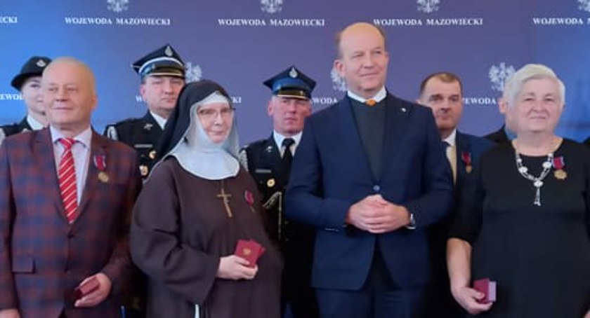 Klaryska kapucynka z Przasnysza - siostra Donata Koska - z Krzyżem Zasługi od Prezydenta RP!